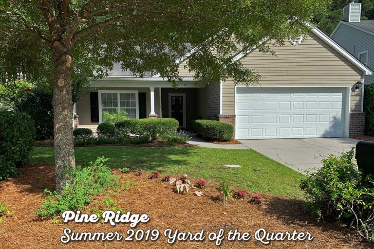 Summer 2019 Yard of the Quarter Pine Ridge POA