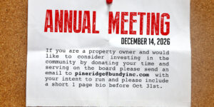Annual Meeting, Dec. 2026